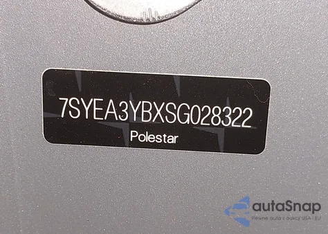 2025 Polestar 3 Long Range Dual Motor/Long Range Dual Motor Launch Edition z USA, uszkodzony, nr VIN 7SYEA3YBXSG028322